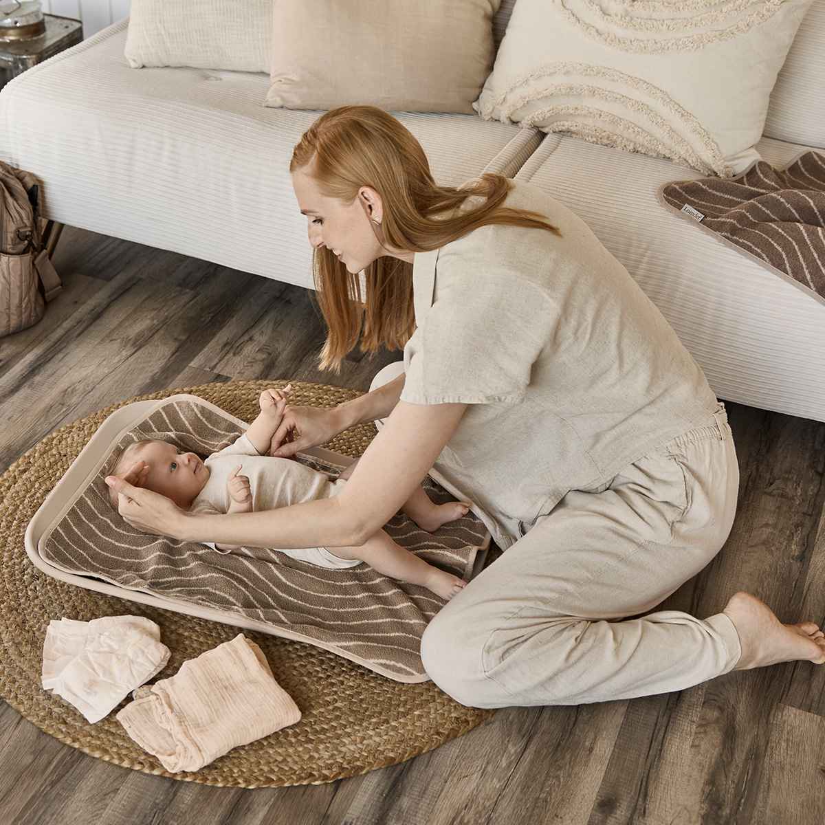 Leander Topper voor Verschoonmat 50x65 cm, Biologisch