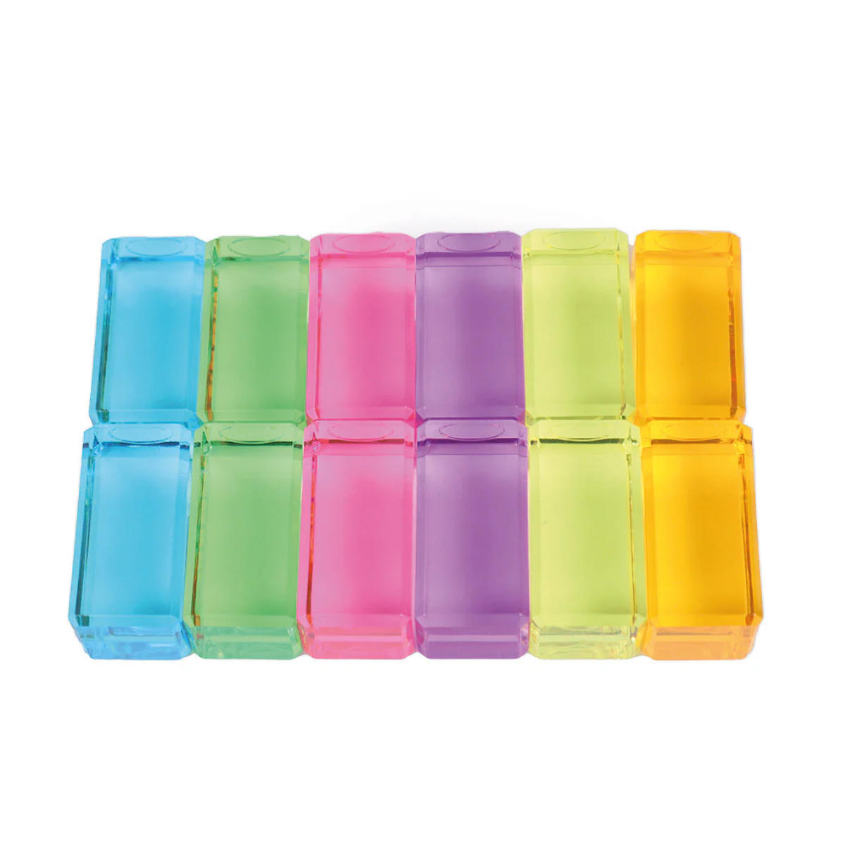 Bauspiel Lichtbouwquaders Pastel