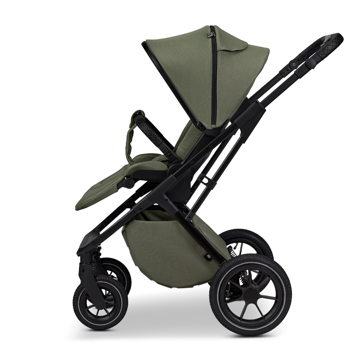 Moon PIU Kinderwagen Set 3 in 1 inclusief Accessoires