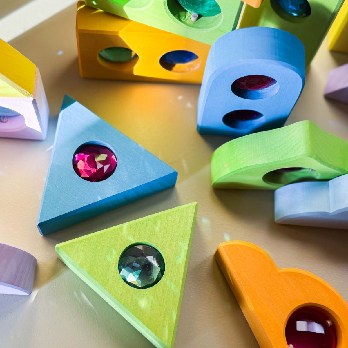 Bauspiel Fonkeldaken 12-delig Pastel