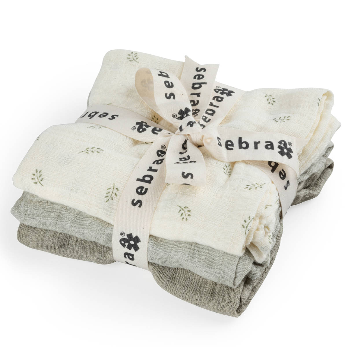 Sebra Hydrofiele Doeken, 3-Pack