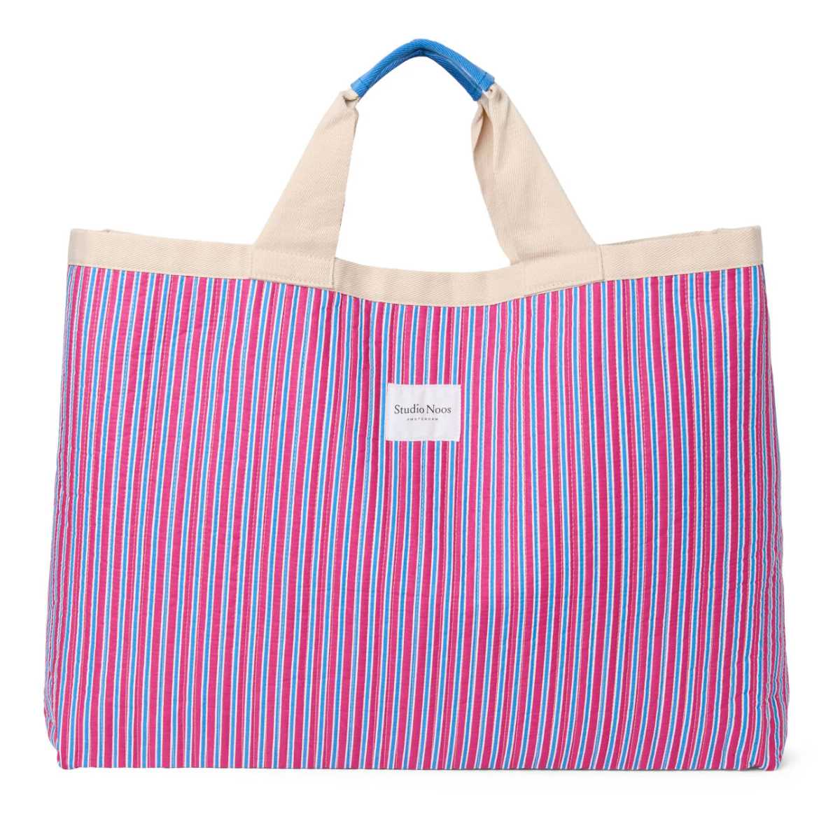 Studio Noos Poplin Stripe Strandtas 70x46 cm