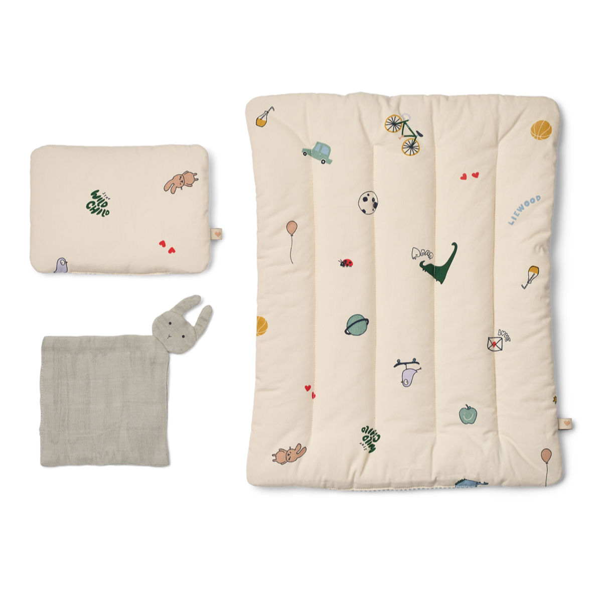 Liewood Joan Puppenbettwäsche mit Decke & Kissen