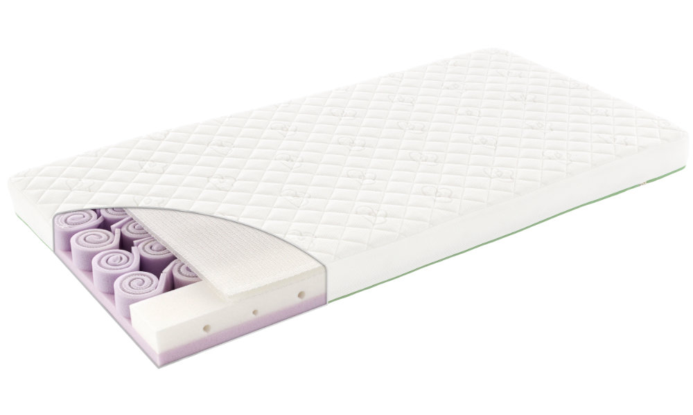 Träumeland Premium babymatras voor ledikant Better Dreams Berg, 60x120/ 70x140 cm