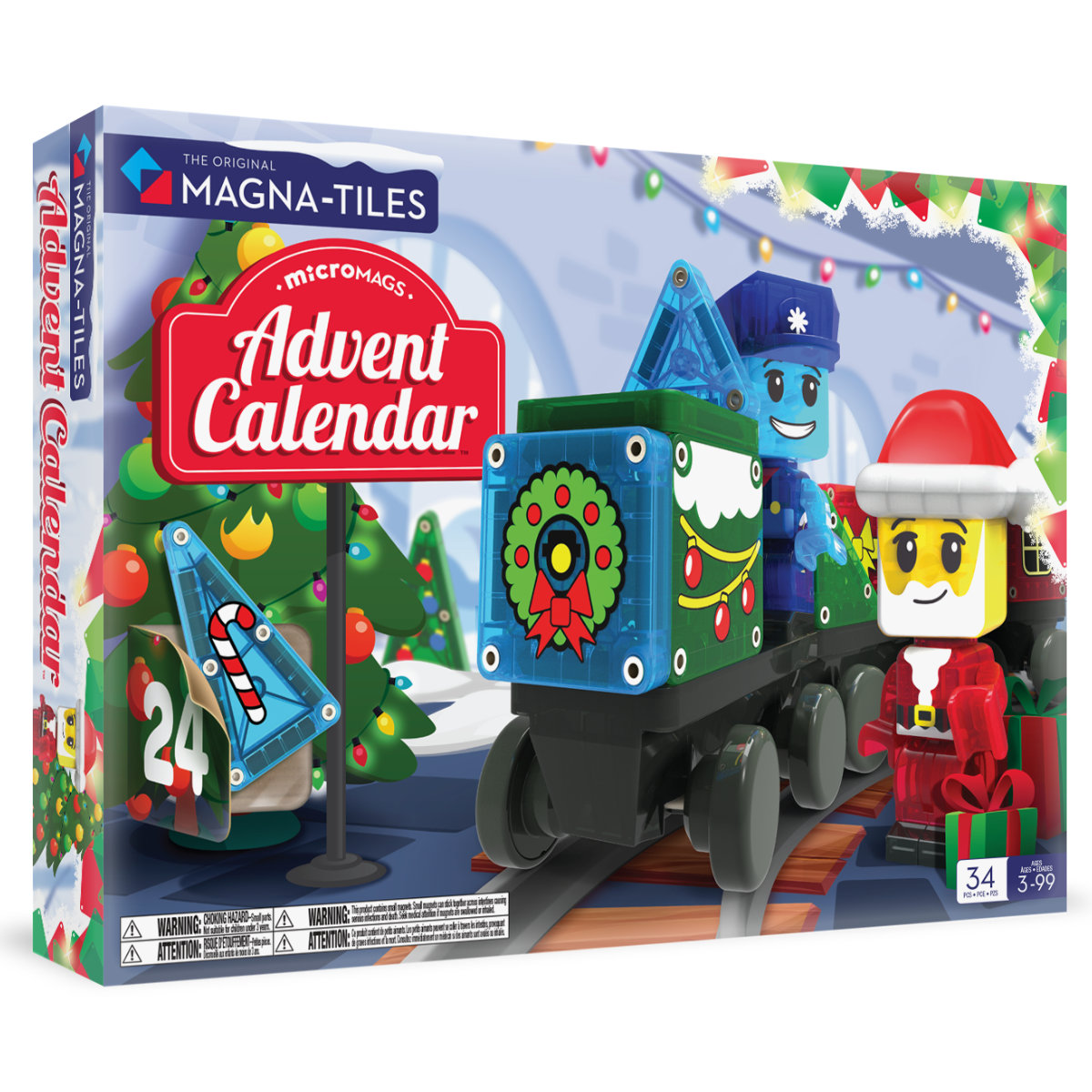 Magna-Tiles Adventskalender – 34-delig