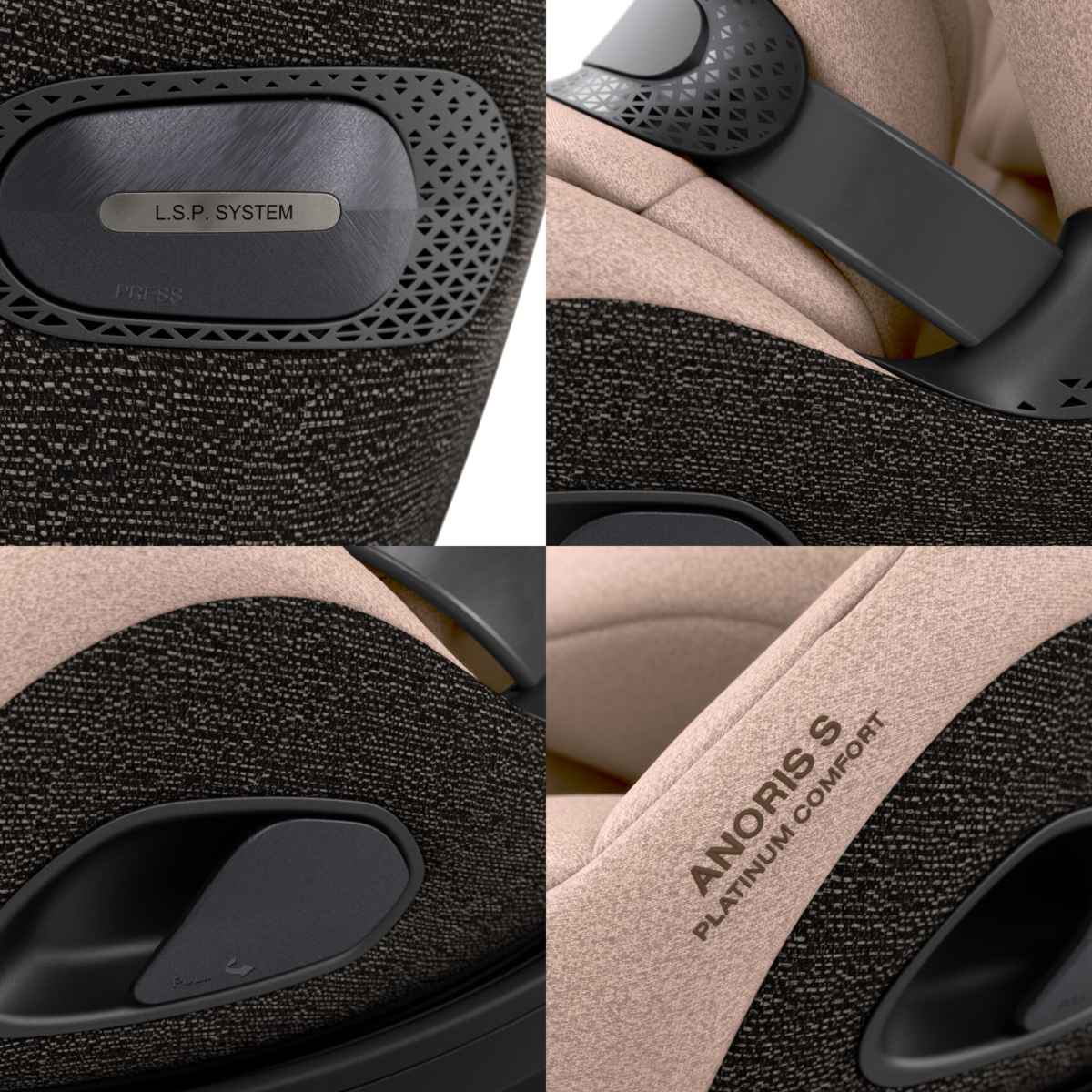 Cybex Anoris S Airbag i-Size Autostoel (15 Maanden–7 Jaar)