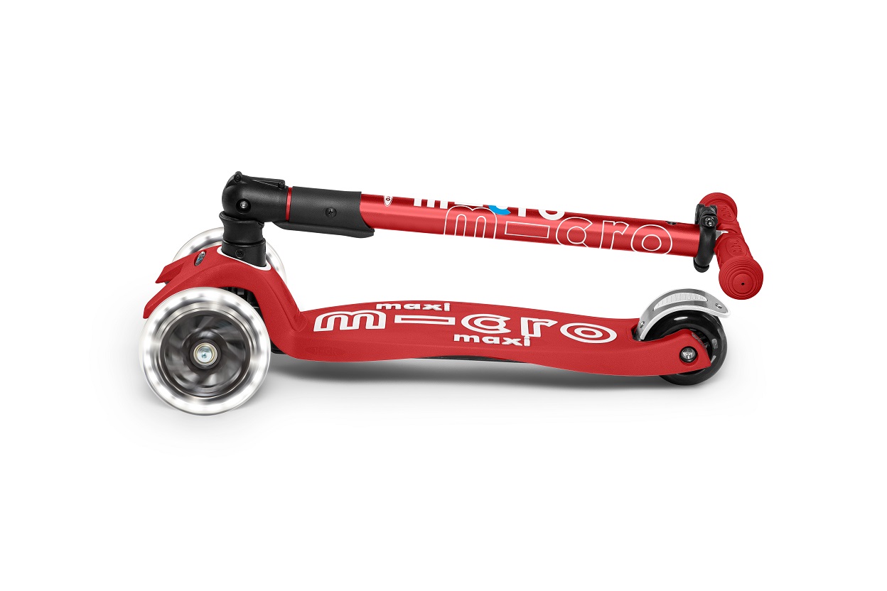 Maxi Micro Deluxe Opvouwbaar met LED Wielen