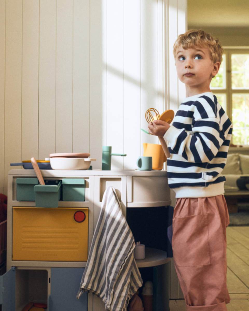 Liewood Elio Spielküchen-Set aus Silikon, 7-teilig