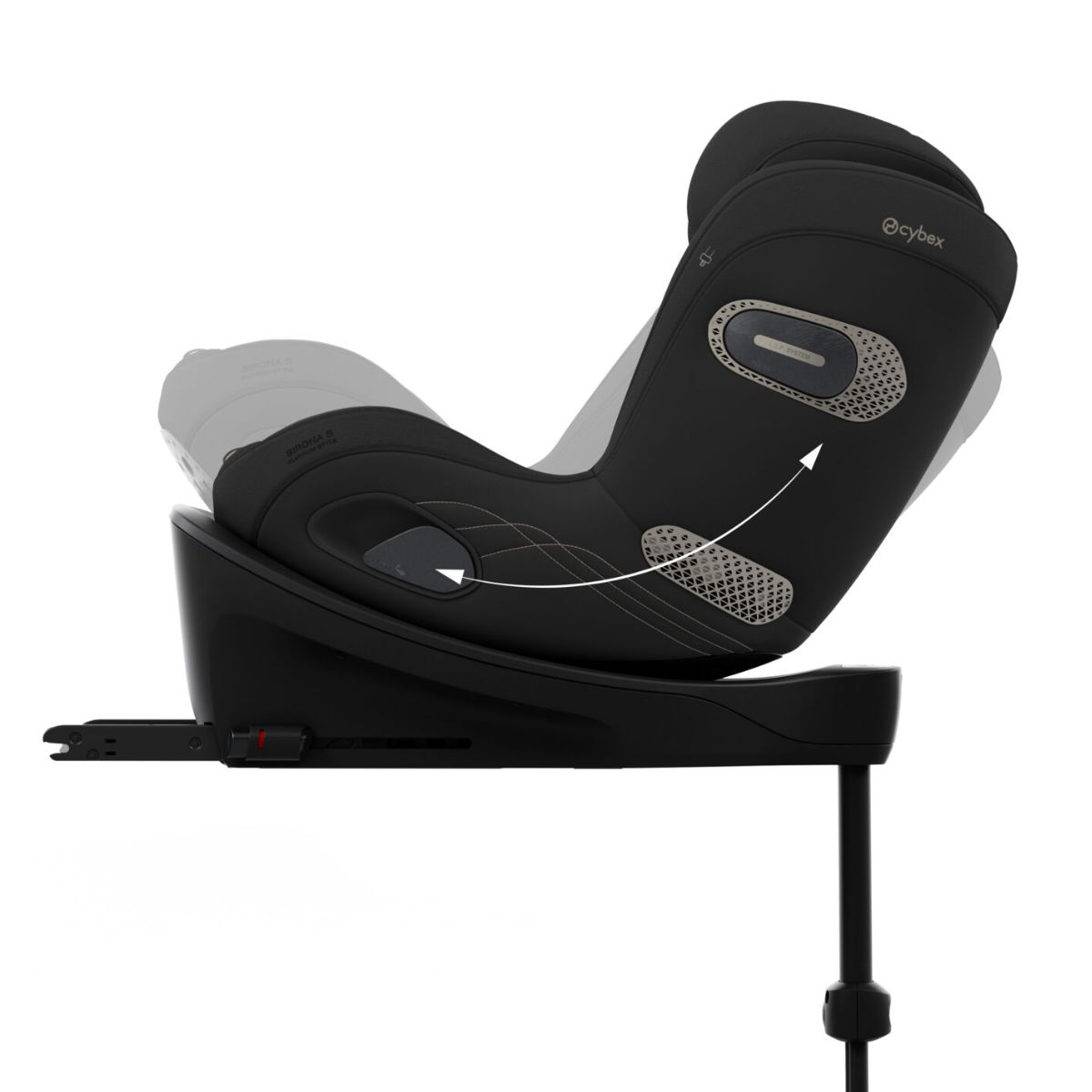 Cybex Sirona Si i-Size Autostoel (3 Maanden–4,5 Jaar) met geïntegreerde basis