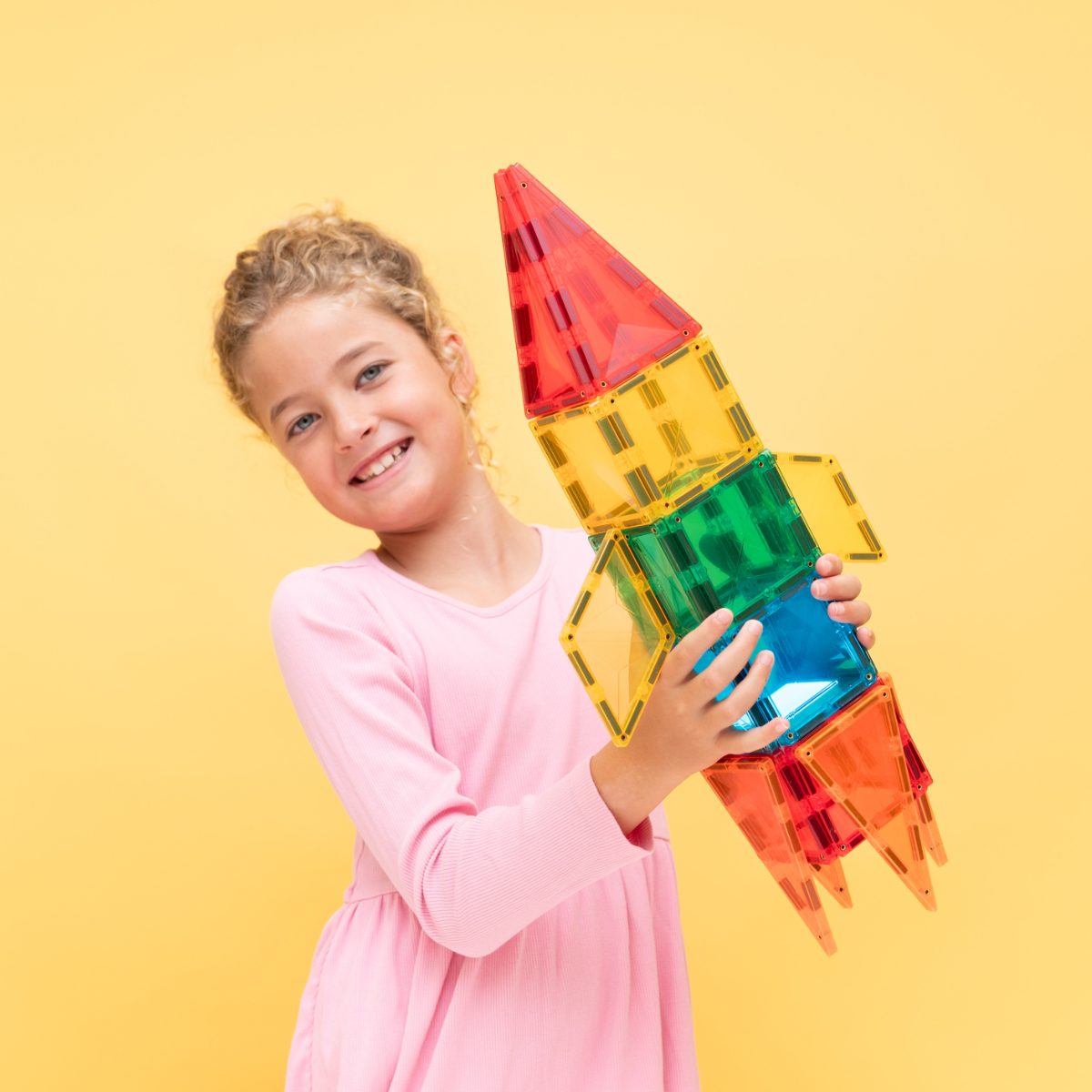Connetix Magnetische Bouwtegels Light Rocket Pack - 30-delig