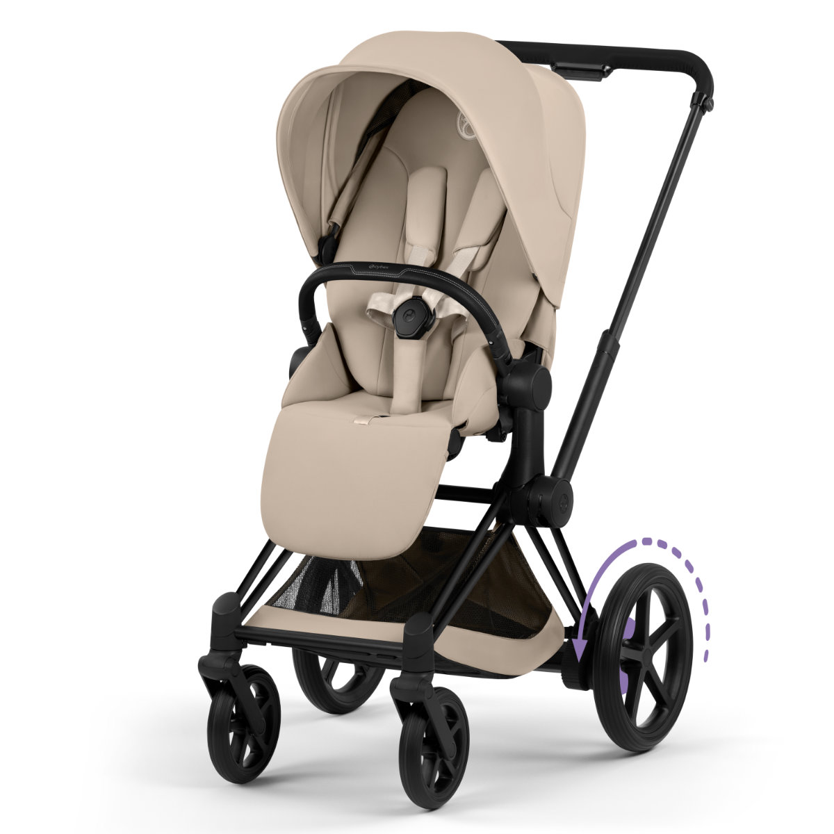 Cybex e-Priam 5 Comfort Kinderwagen Set 3 in 1 incl. Cloud T i-Size