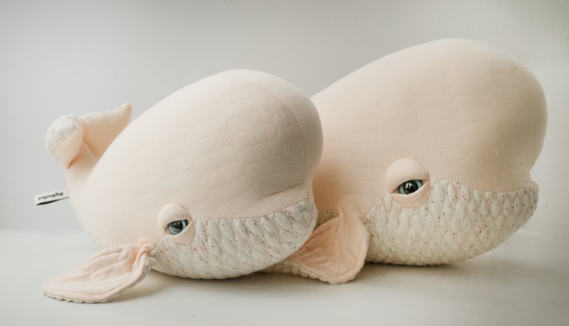 BigStuffed Knuffeldier Beluga