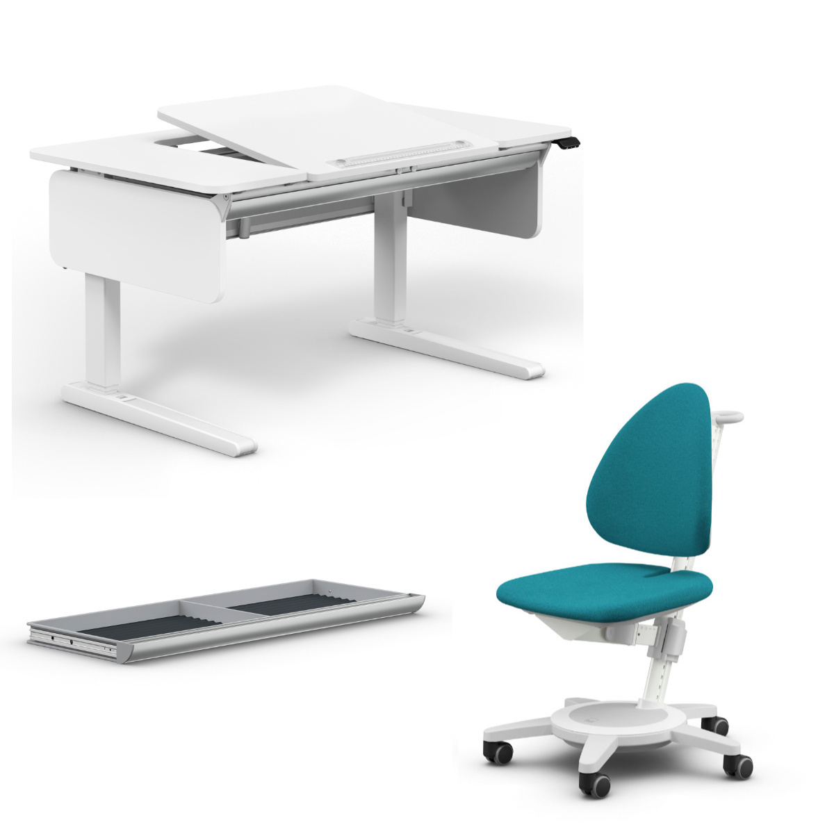 Moll e-Champion Center Up Bureau + Maximo Stoel + Reuzelade