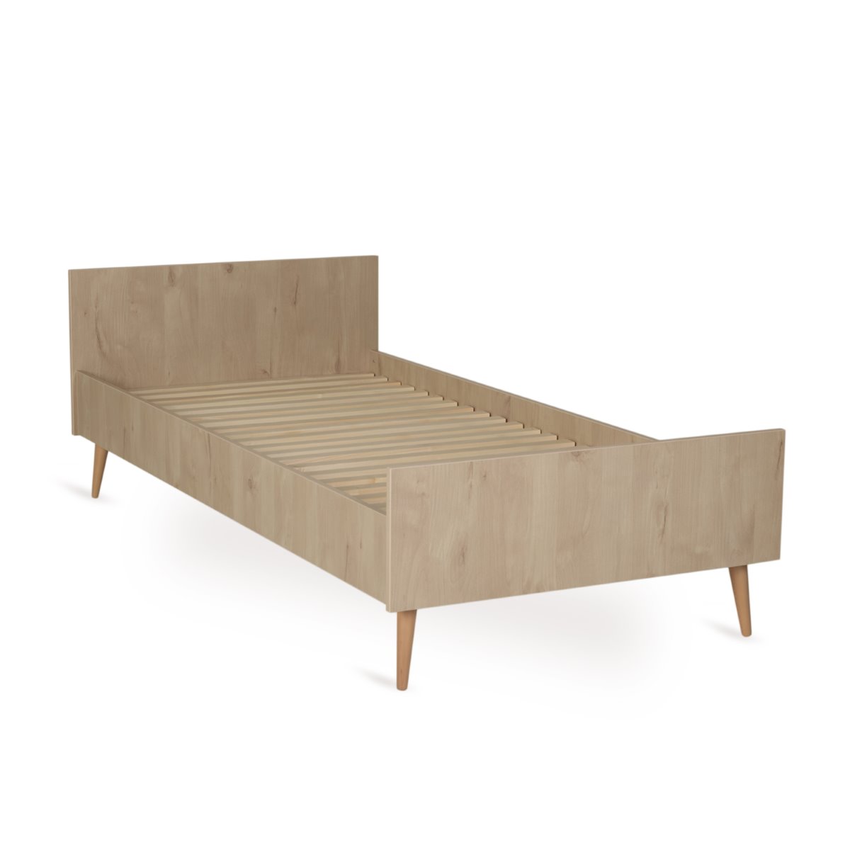Quax Cocoon Junior Bett 90 x 200 cm Eiche natur
