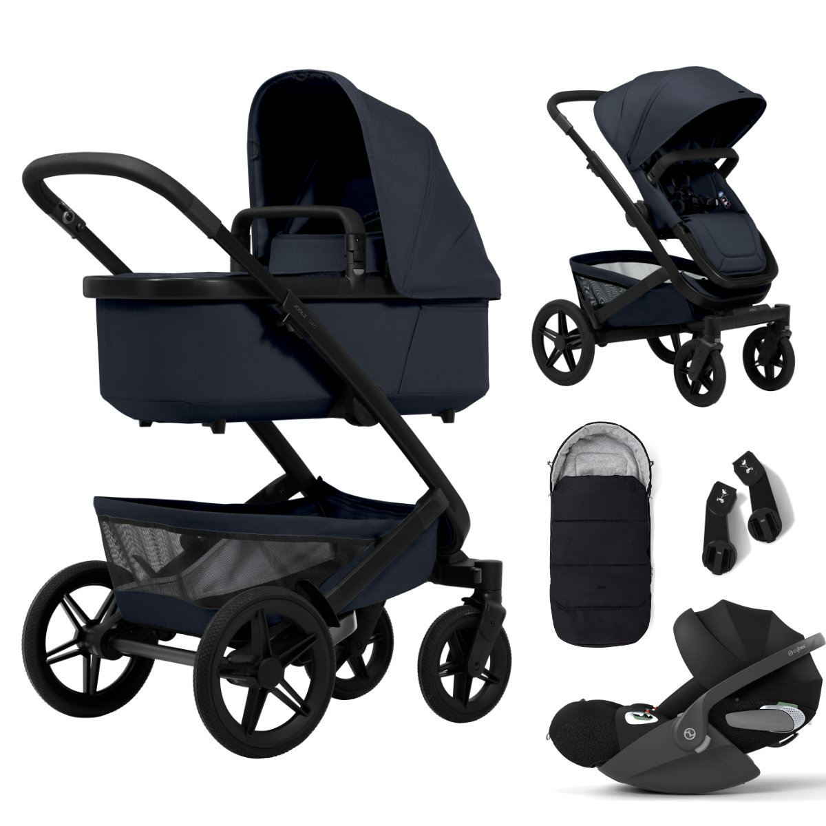 Joolz Geo5 Kinderwagen Set 3 in 1 Inclusief Cybex Cloud T i-Size autostoeltje