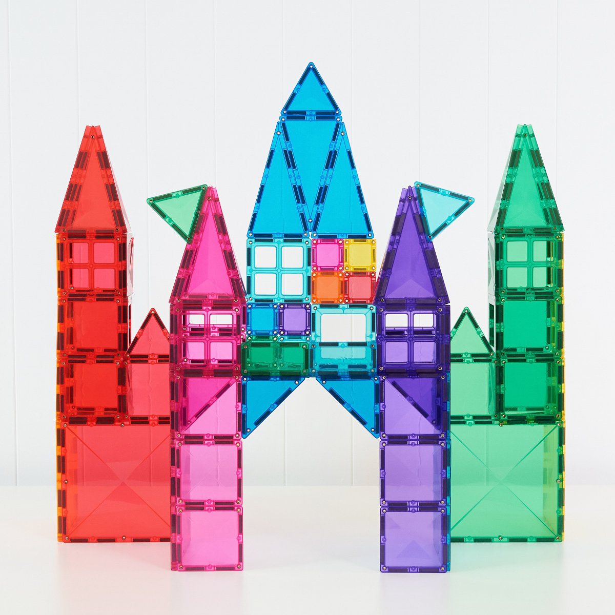 Connetix Magnetische Bouwblokken Bright Mega Ball Run Bundel – 316 Delig