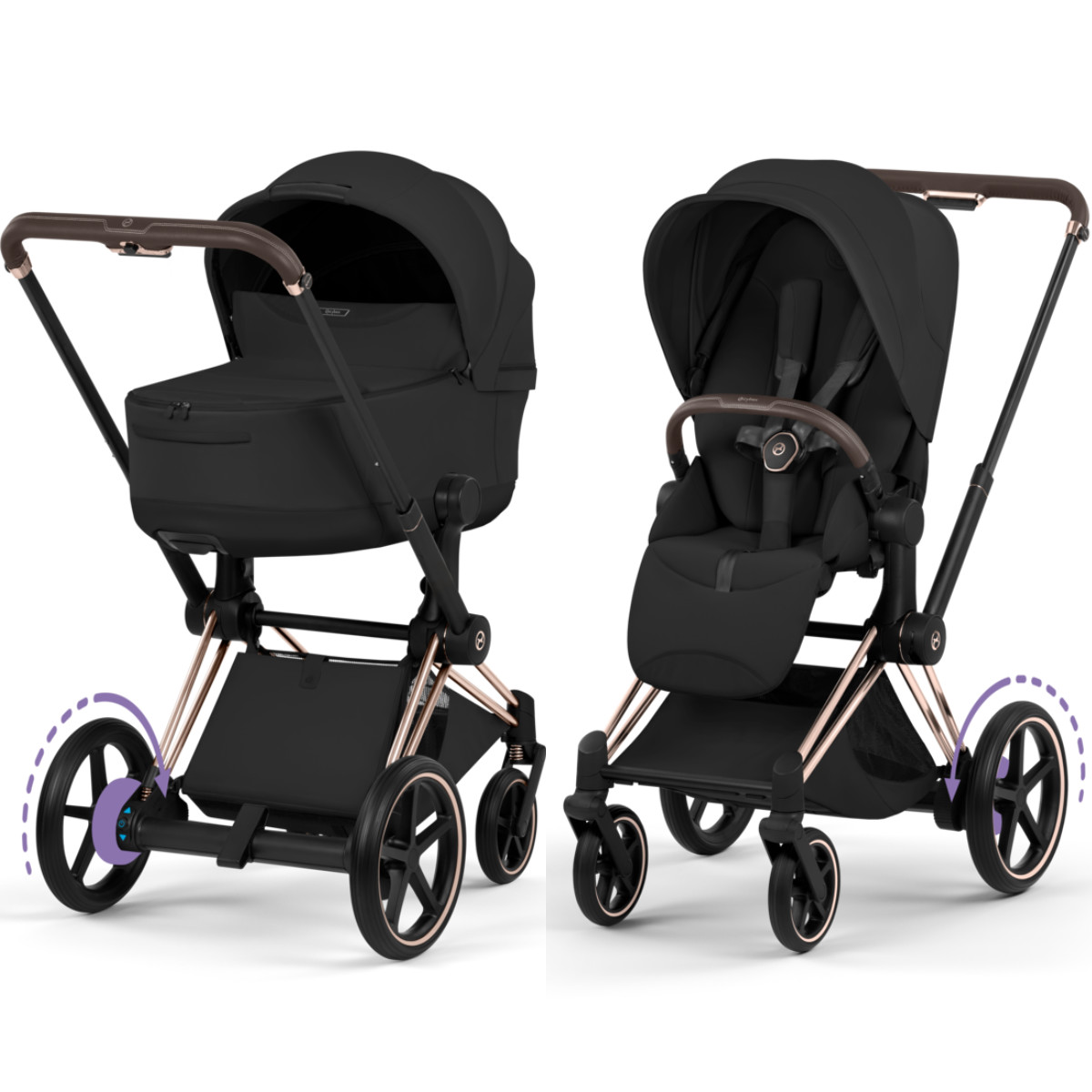 Cybex e-Priam 5 Style Combi Kinderwagen