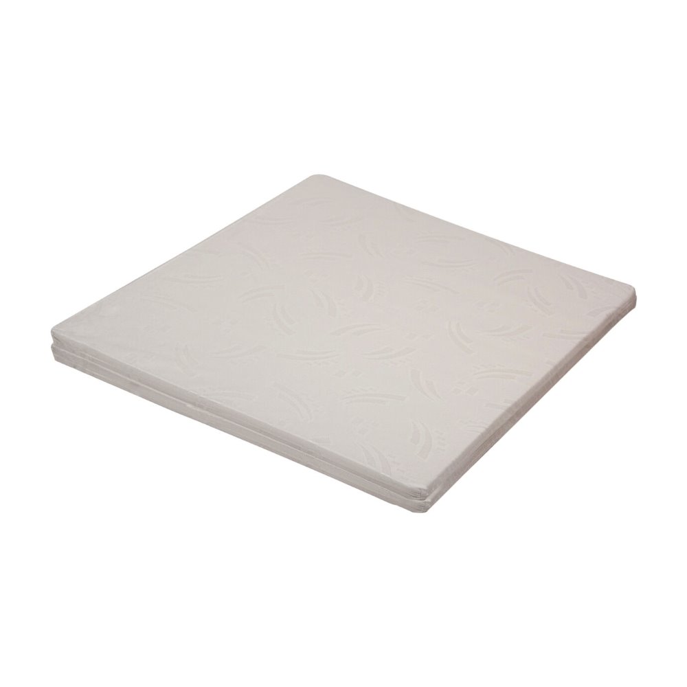 Quax boxmatras in wit - schuine weergave
