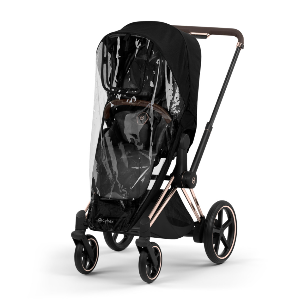 Cybex E-Priam 5 Style Kinderwagen Set 3 in 1 incl. Cloud T i-Size Autostoel