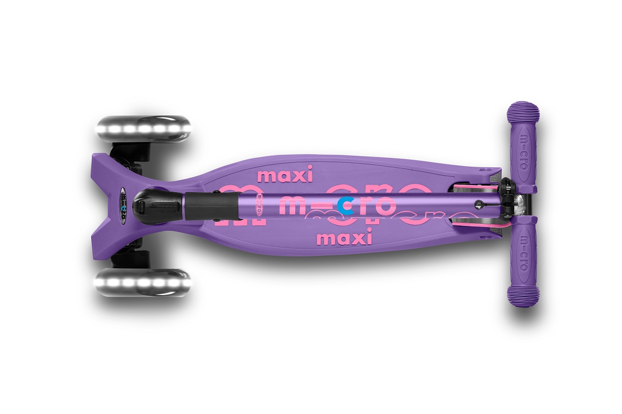 Maxi Micro Deluxe Opvouwbaar met LED Wielen
