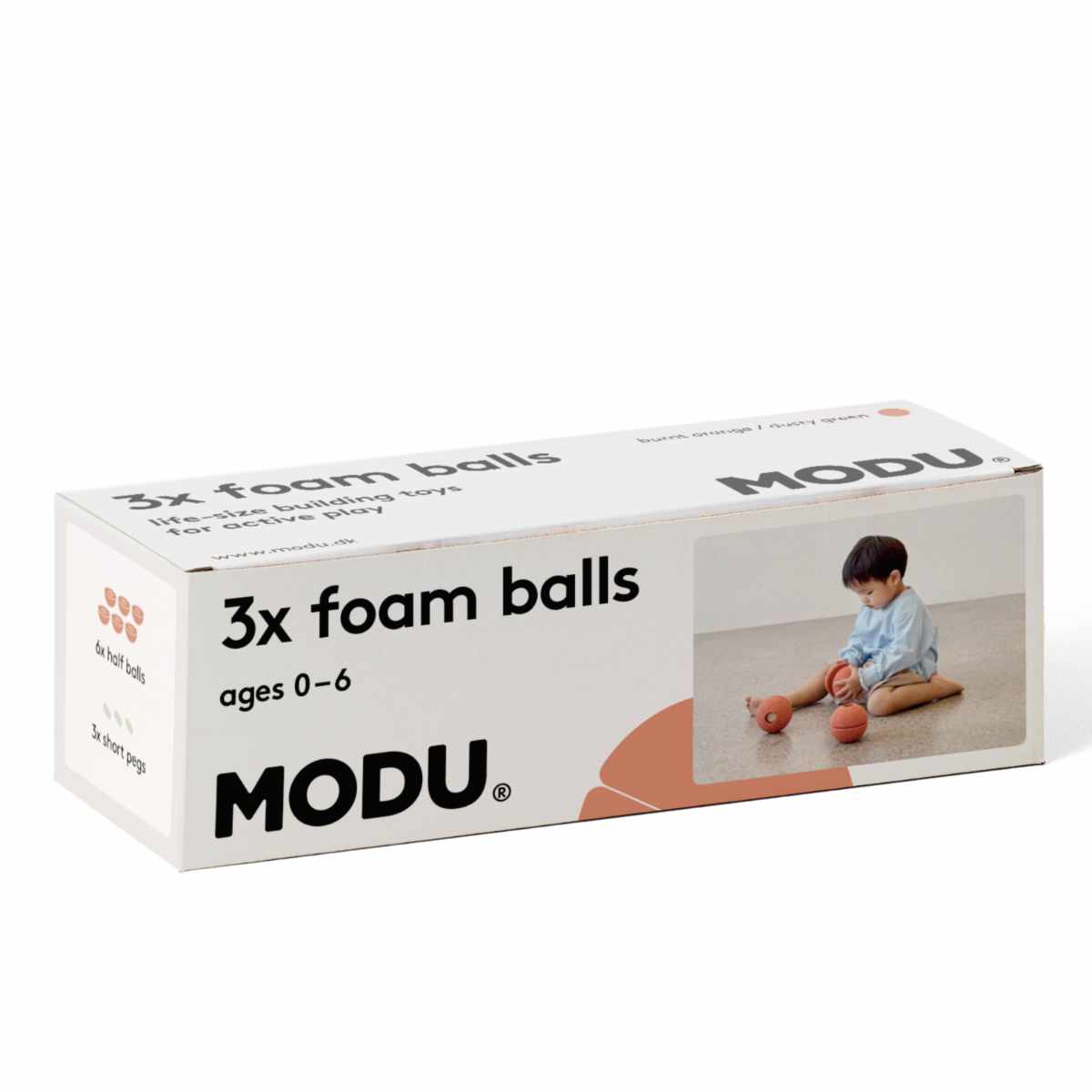 MODU Schuimballen - 3 delig