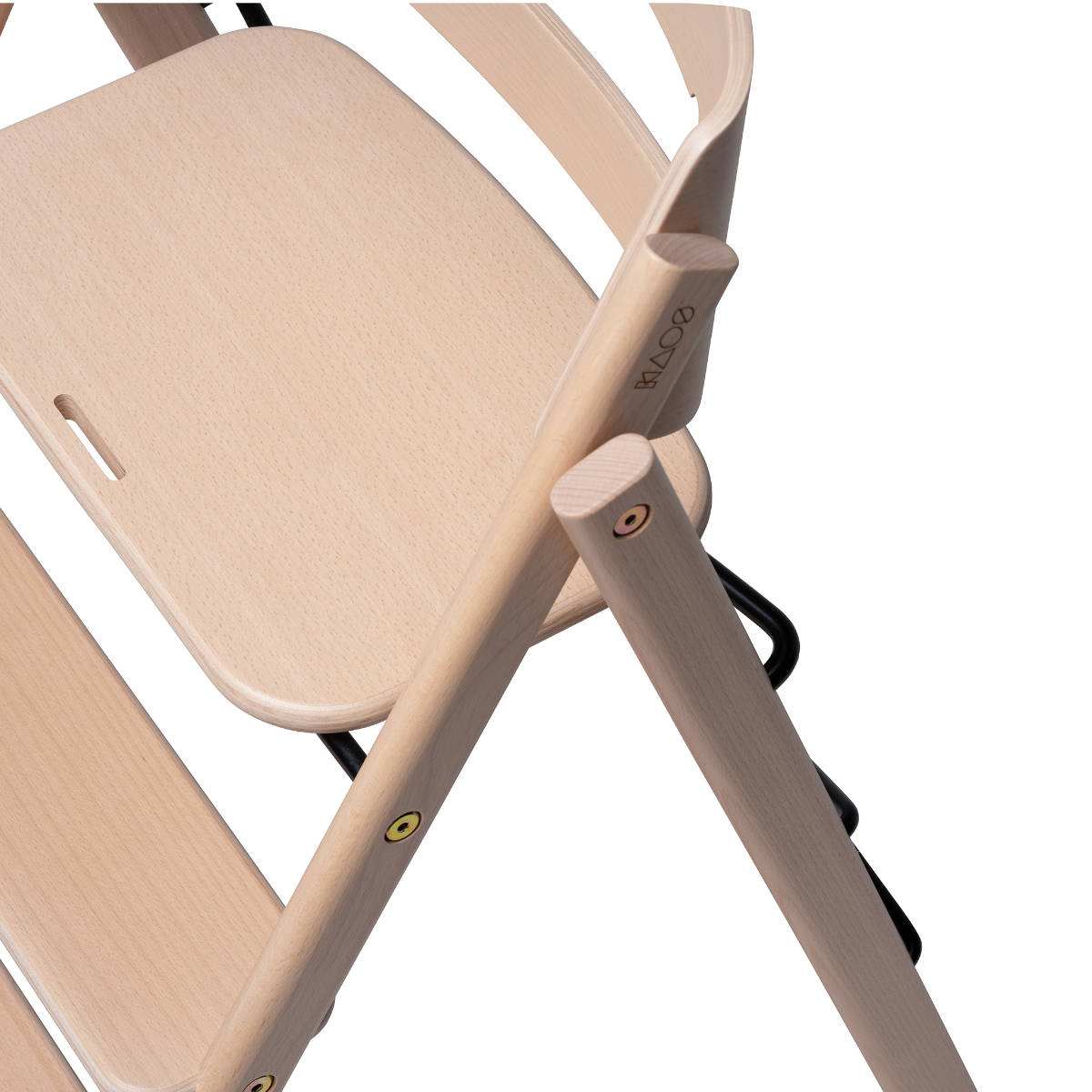 KAOS Klapp kinderstoel van hout, opvouwbaar
