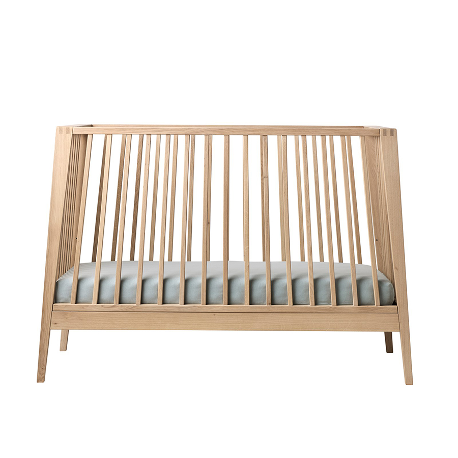 Leander Linea Babybett oh Matratze