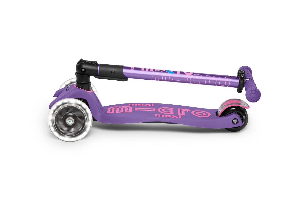 Maxi Micro Deluxe Opvouwbaar met LED Wielen