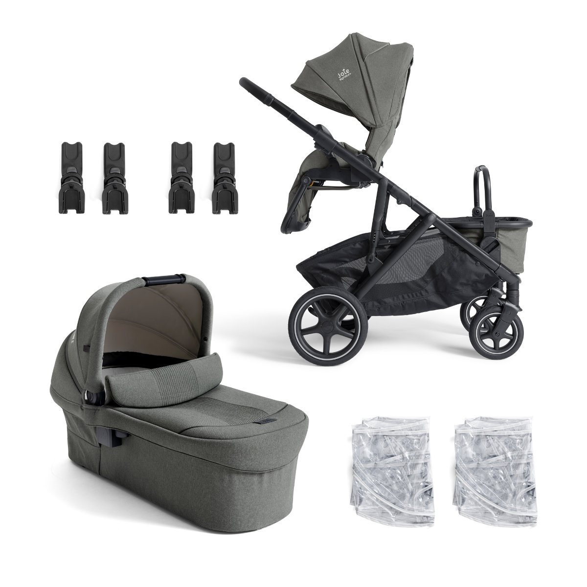 Joie Signature Versiti Kinderwagen Set 3-in-1 incl. Joie Signature i-Level Pro i-Size Autostoeltje