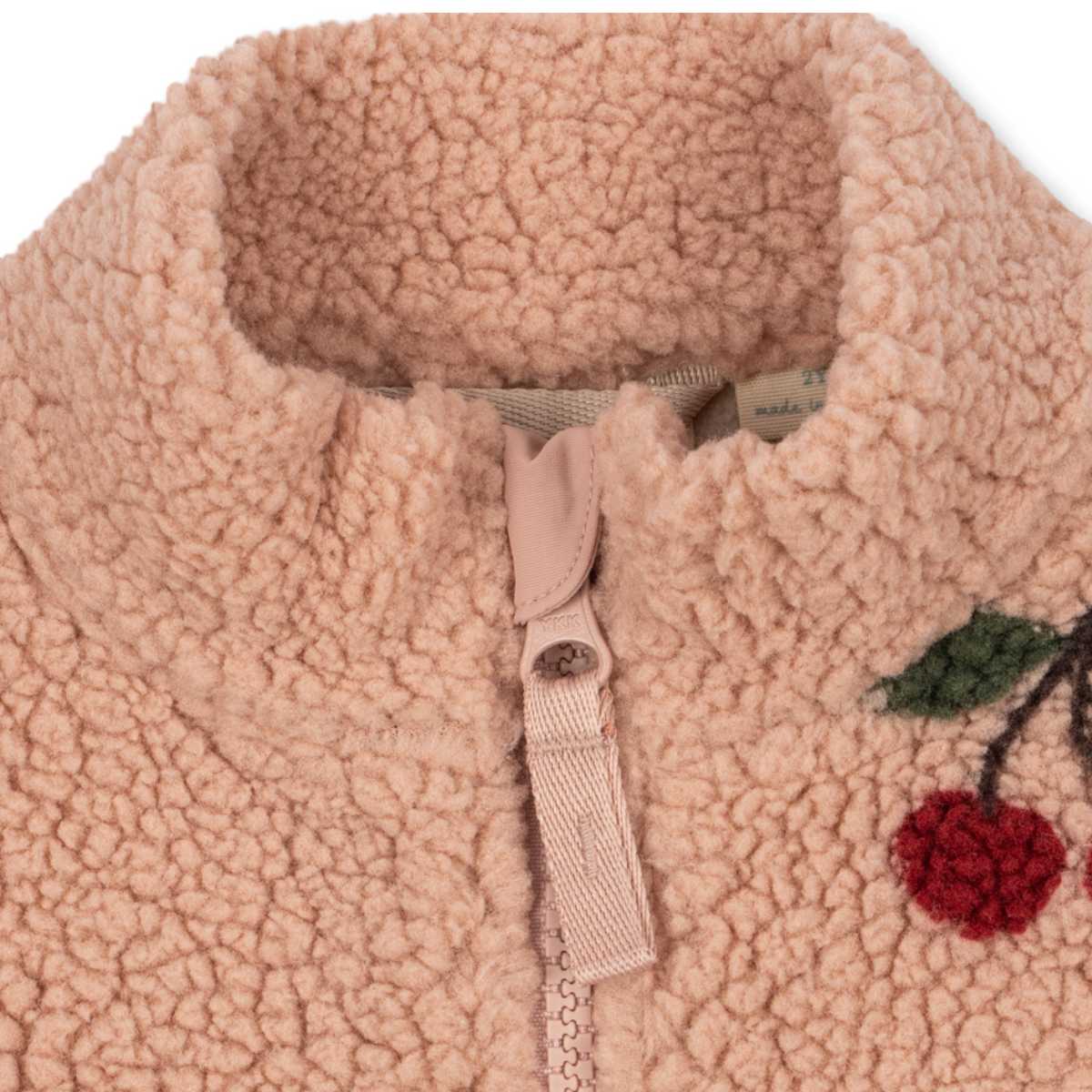 Konges Sløjd Jody Teddy Fleece Jas, 9M-4Y