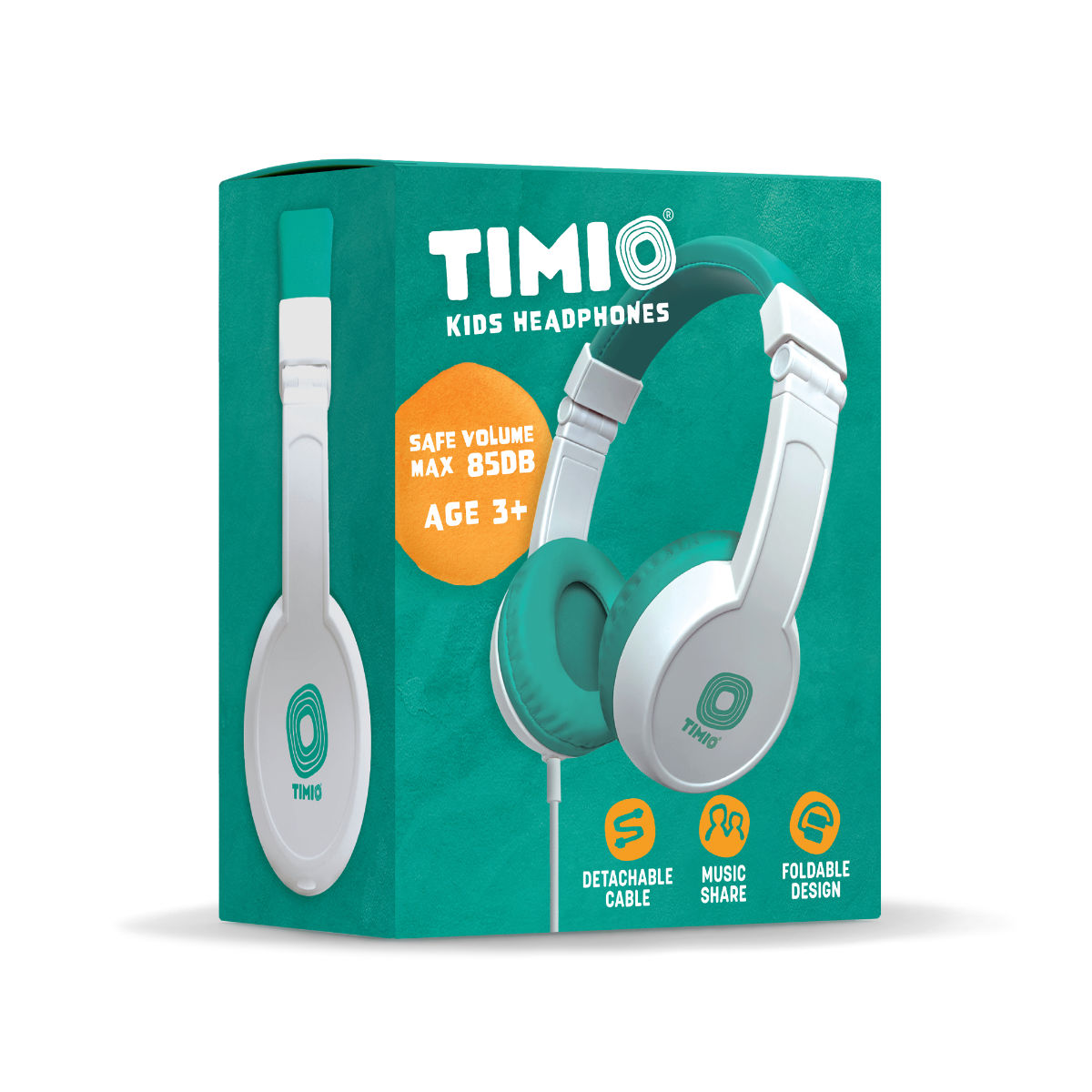 TIMIO Opvouwbare Koptelefoon (max. 85dB)