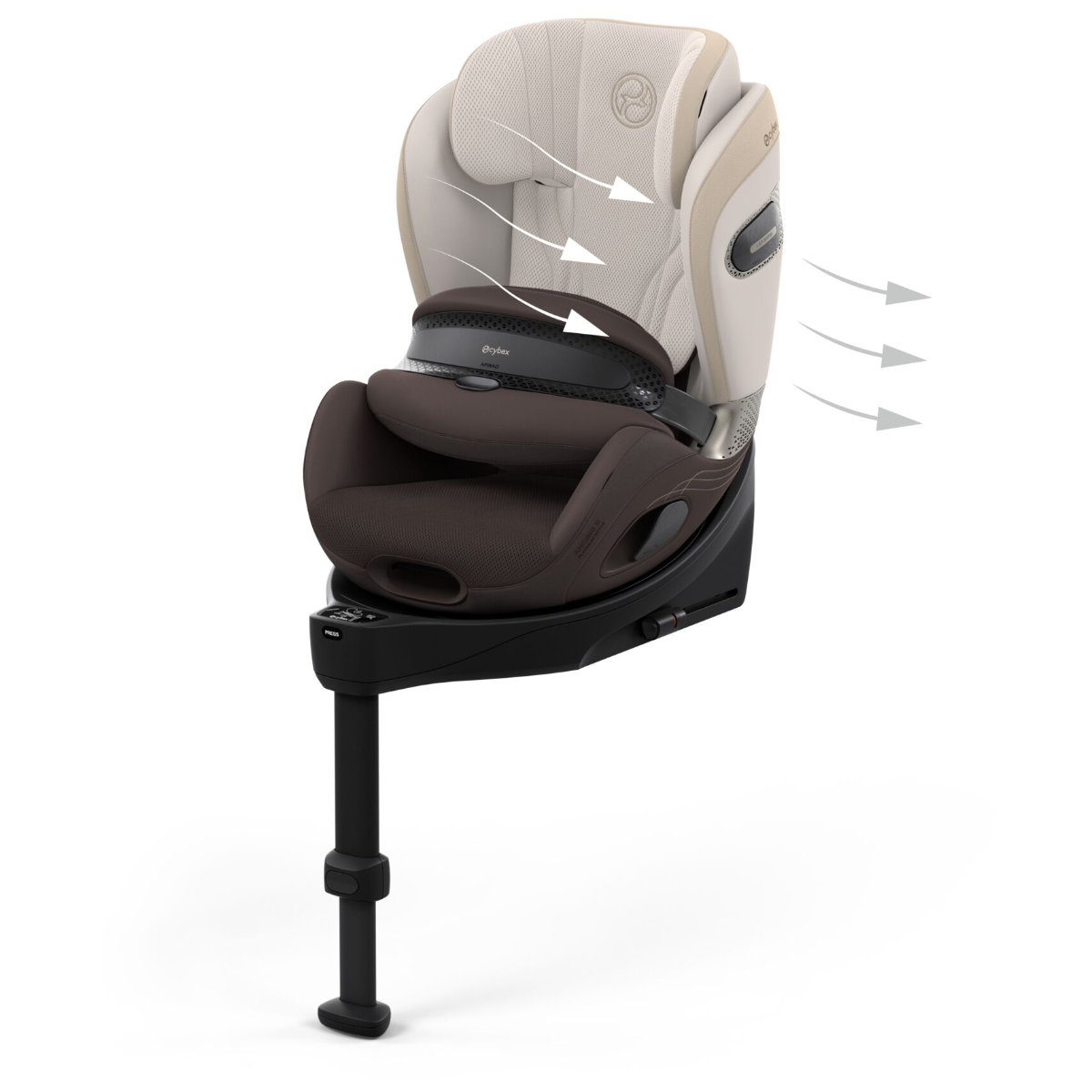 Cybex Anoris S Airbag i-Size Autostoel (15 Maanden–7 Jaar)