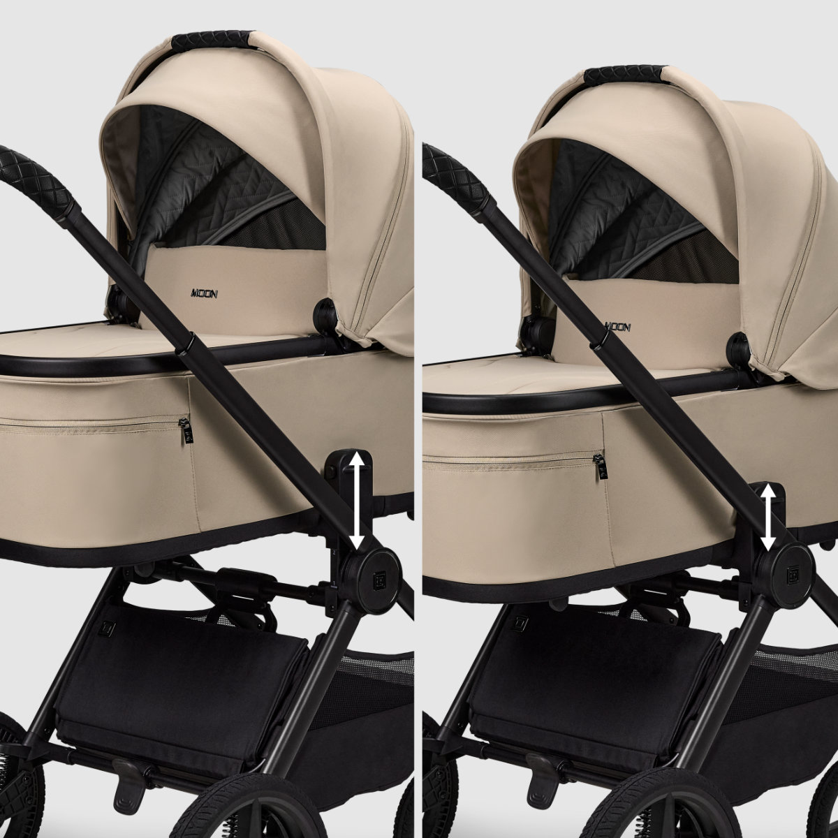 Moon Gio Fold All-in-One Kinderwagenset incl. Autostoel & ISOFIX Base