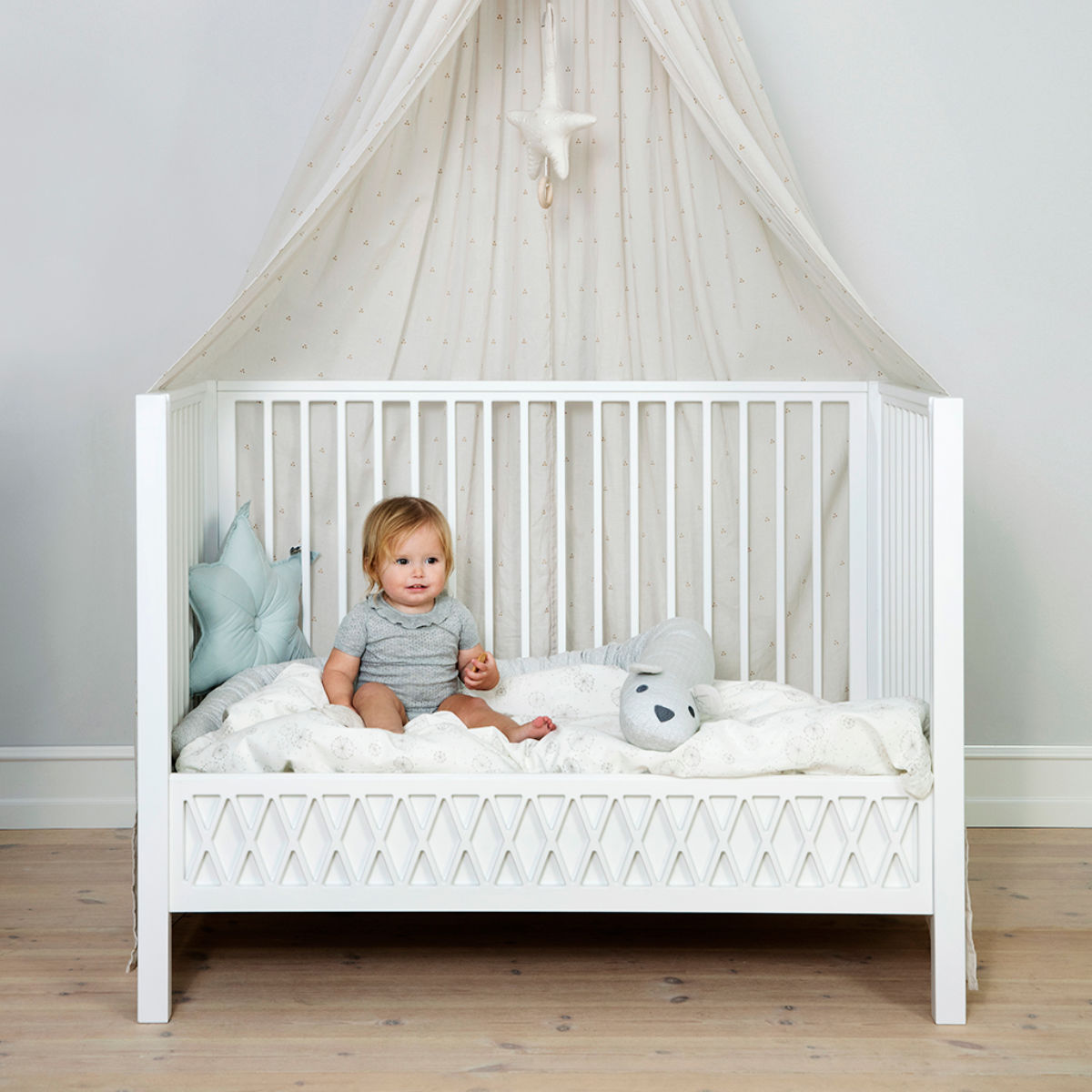 Cam Cam Copenhagen Harlequin Babybed, 60x120cm, FSC Mix