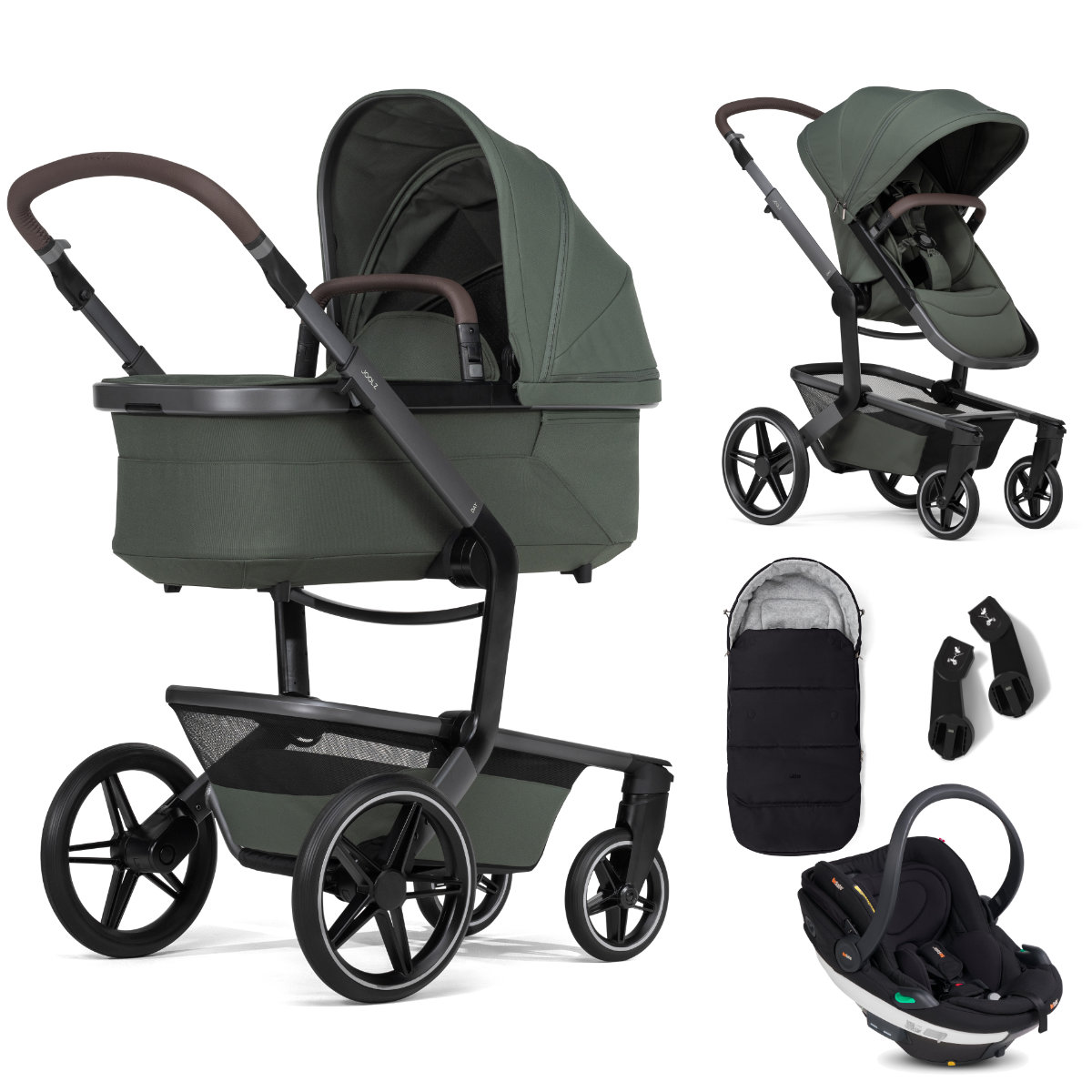 Joolz Day5 Kinderwagen Set 3-in-1 incl. Besafe Go Beyond2 Autostoeltje