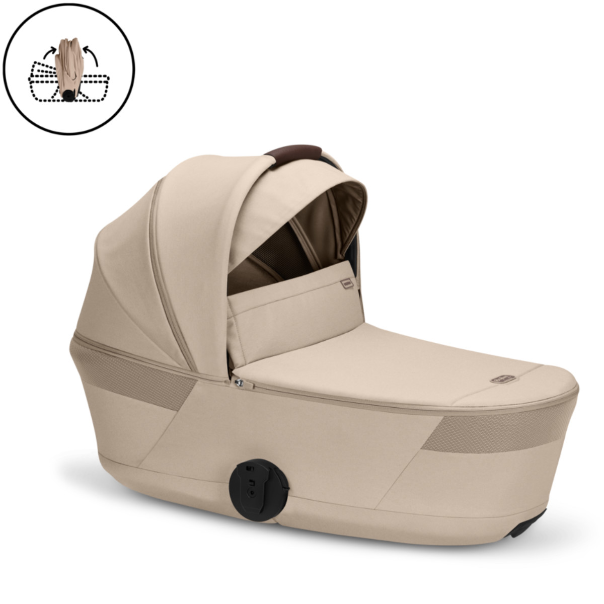 Cybex Balios S Lux 2-in-1 Kinderwagen met Opvouwbare Reiswieg