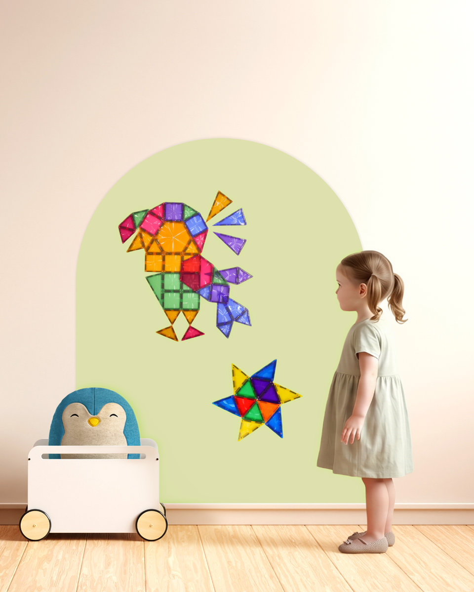 Cleverclixx Magnetische Wand 95 × 75 cm