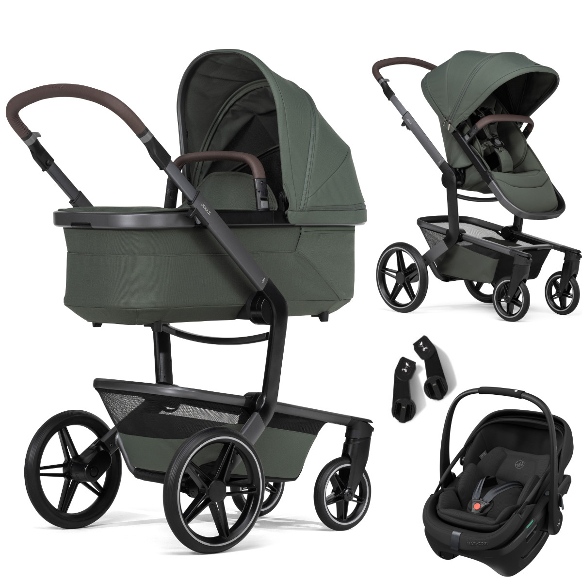 Joolz Day5 Kinderwagen Set 3 in 1 Inclusief Maxi Cosi-Coral Slide Pro