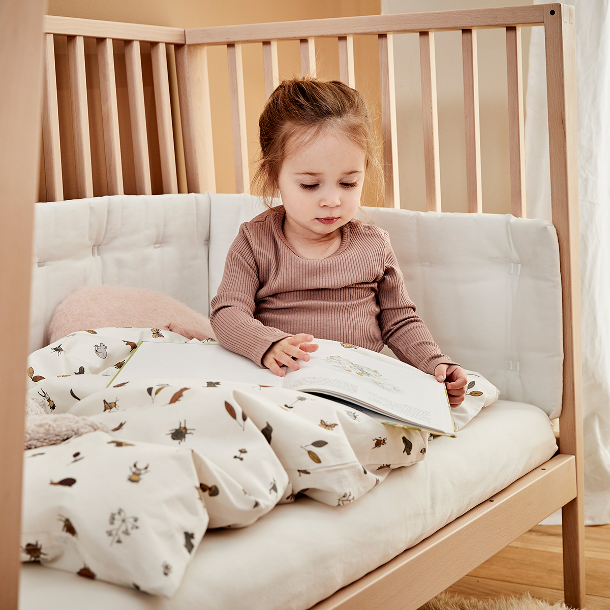 Leander hoeslaken voor Classic Juniorbed, 2 stk.