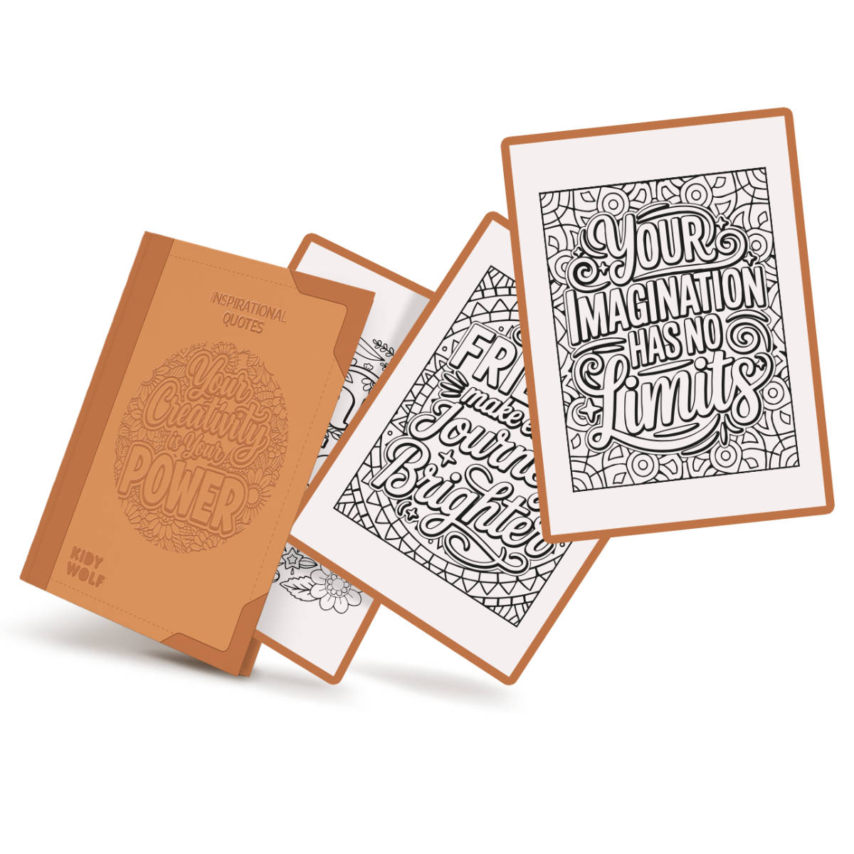 Kidywolf Navulset voor Kidydraw Pad