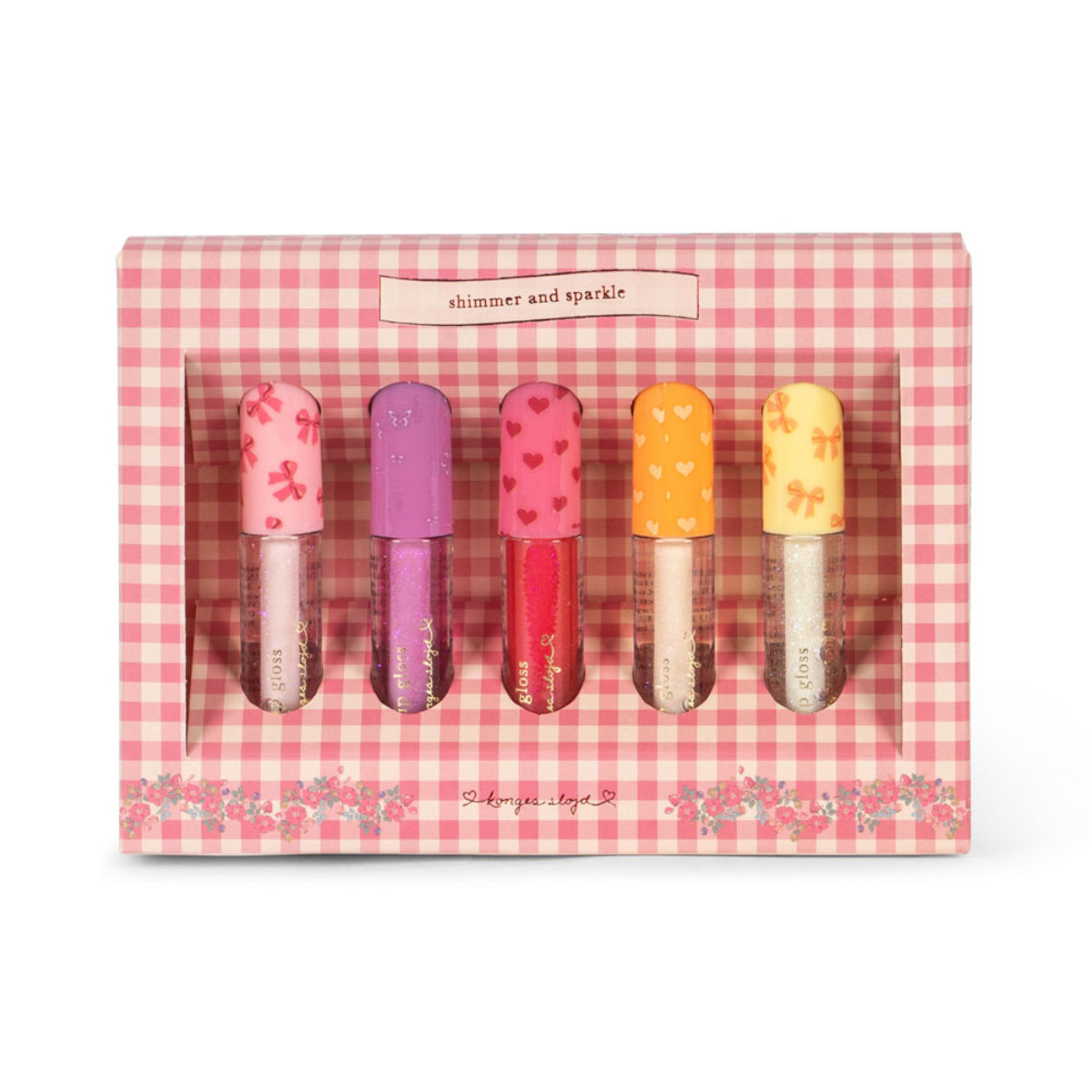 Konges Sløjd Glitter Lipgloss 5-pack
