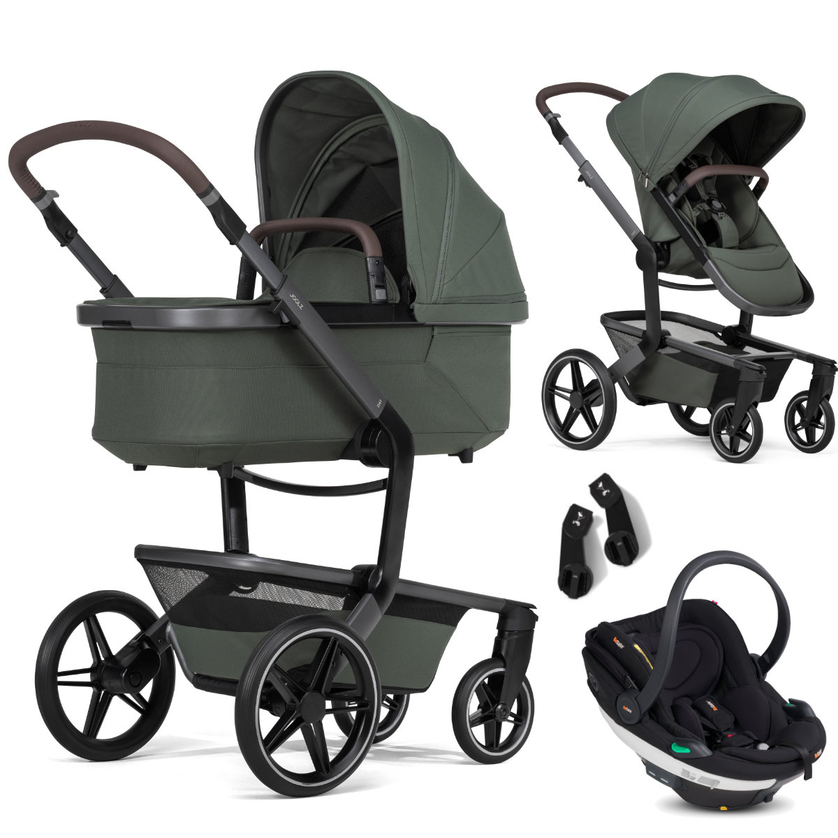 Joolz Day5 Kinderwagen Set 3-in-1 incl. Besafe Go Beyond2 Autostoeltje