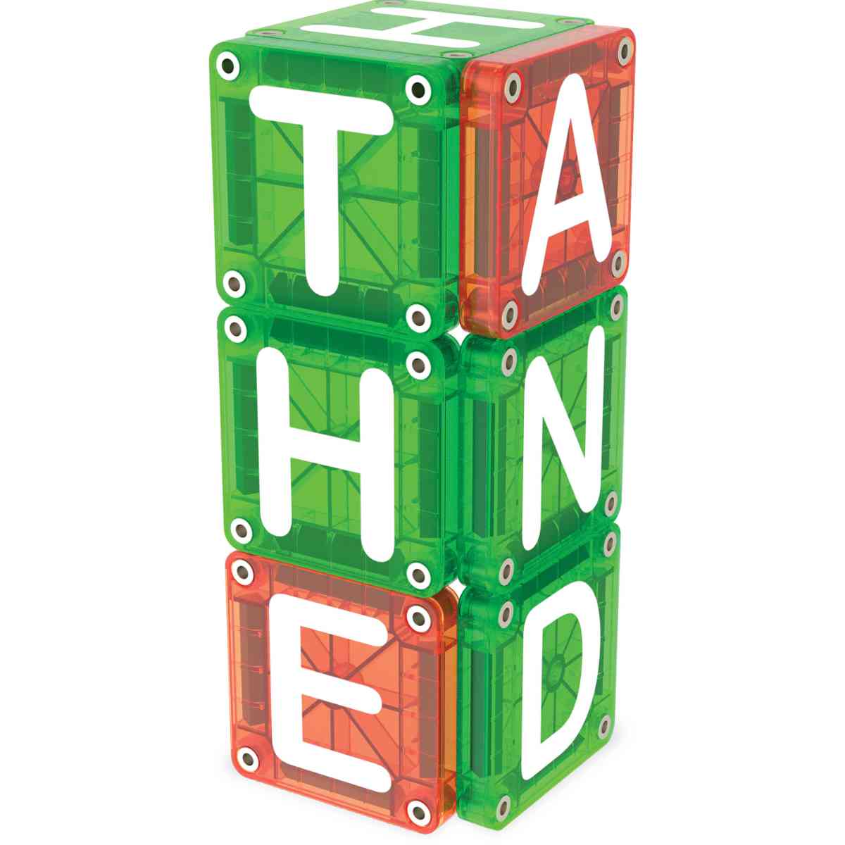 MAGNA-TILES microMAGS LEARN Letters