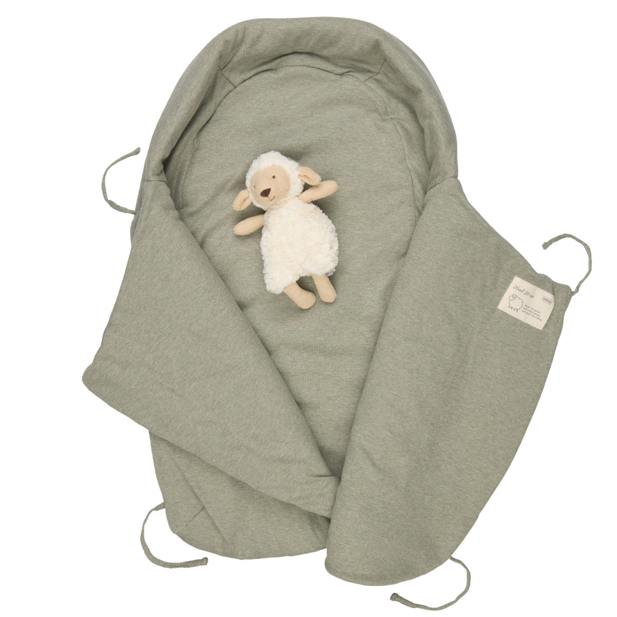 Voksi Wool Wrap Voetenzak voor Baby's 0–6 Maanden