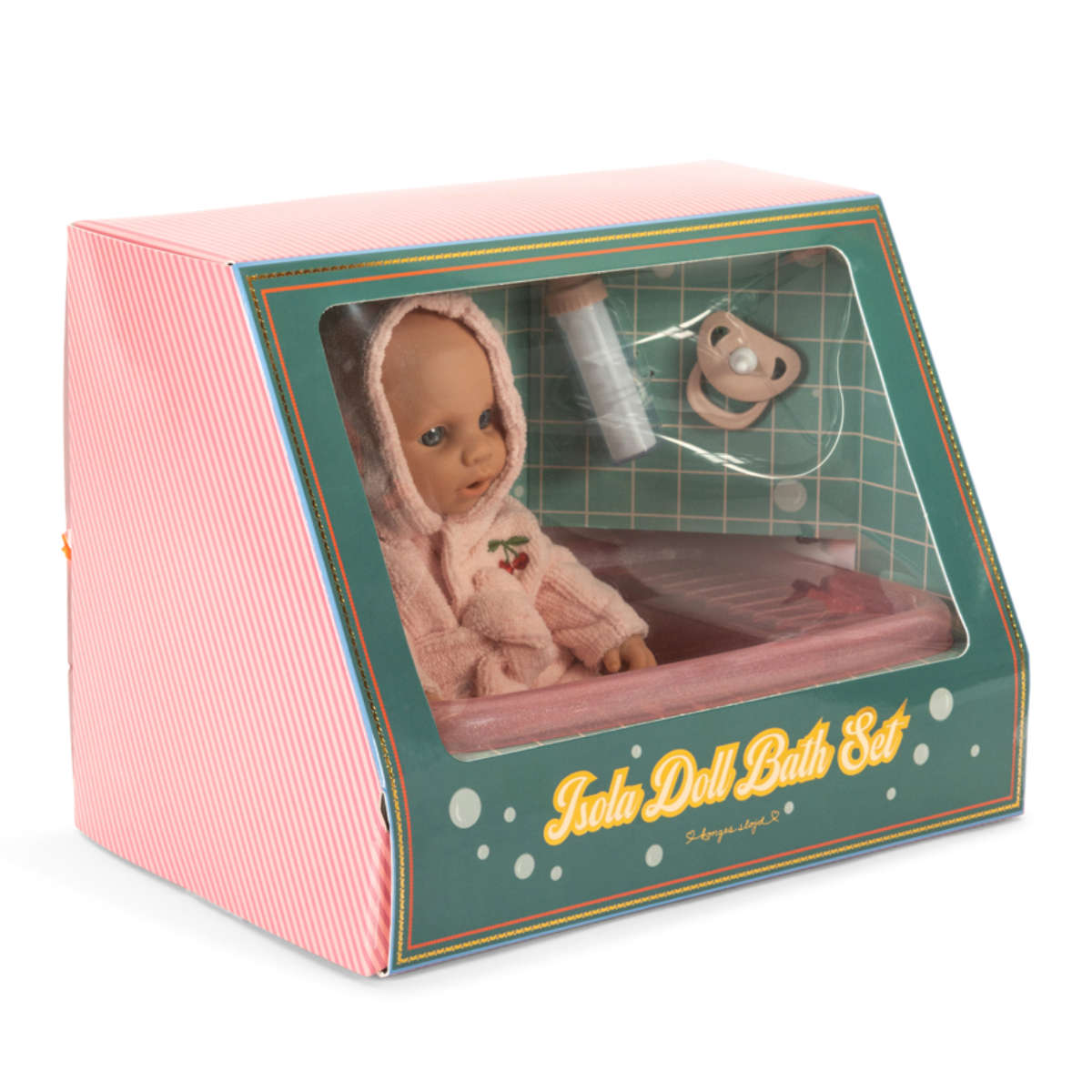 Konges Sløjd Isola Poppenbadset – met Babypop, Badje & Accessoires