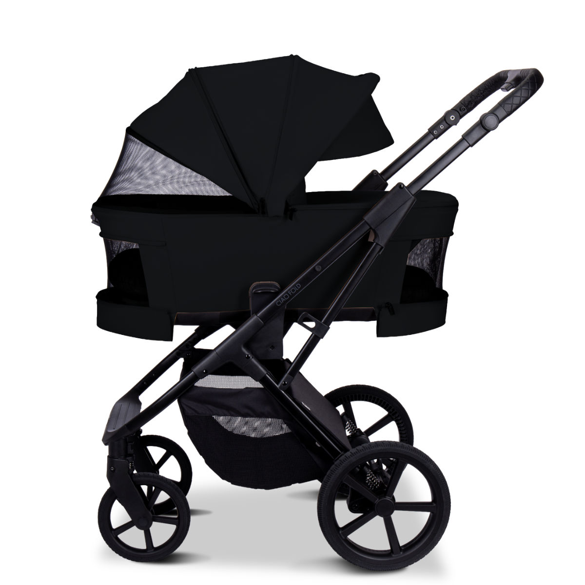 Moon Ciao Fold Combi-Kinderwagen met Opvouwbare Reiswieg