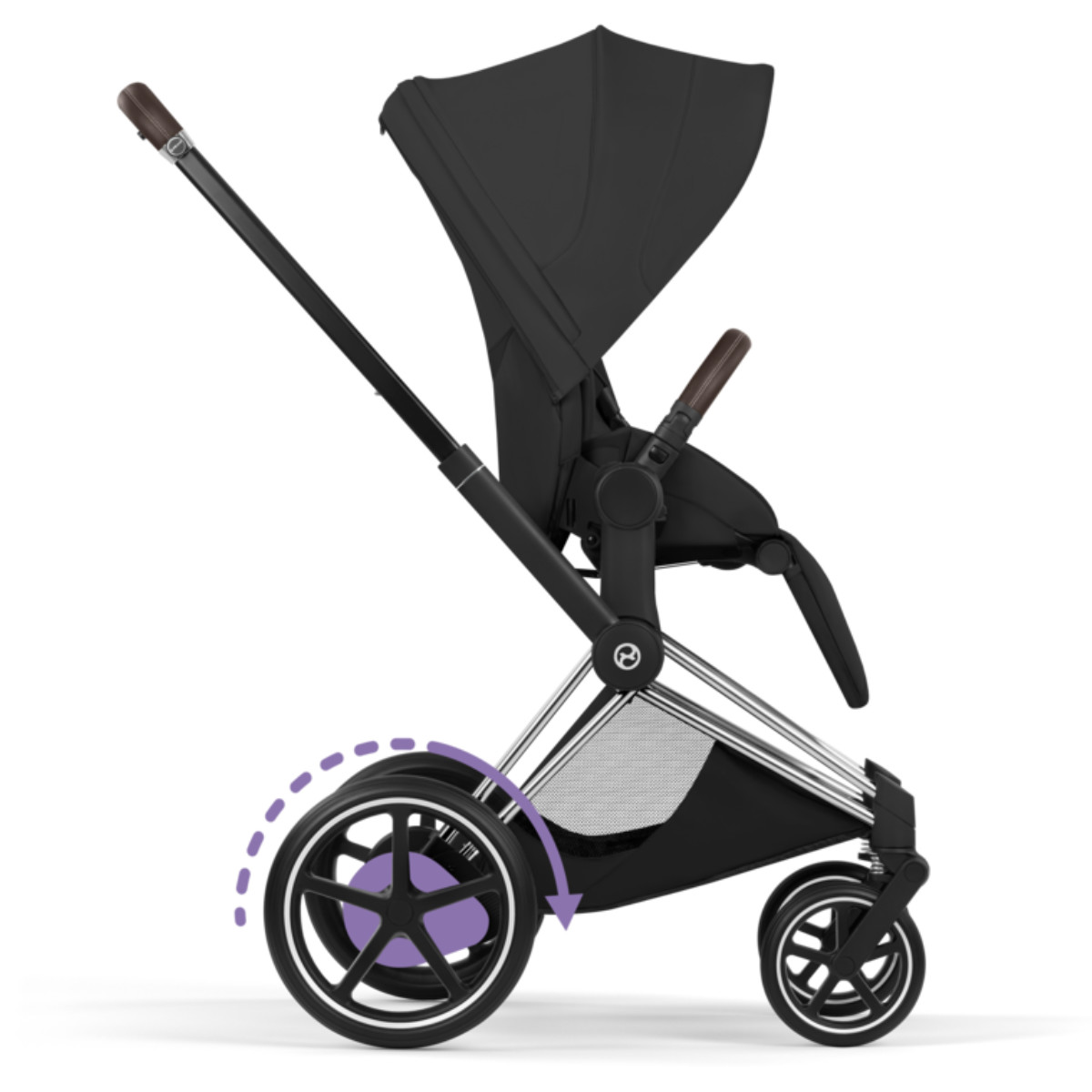 Cybex E-Priam 5 Style Kinderwagen Set 3 in 1 incl. Cloud T i-Size Autostoel
