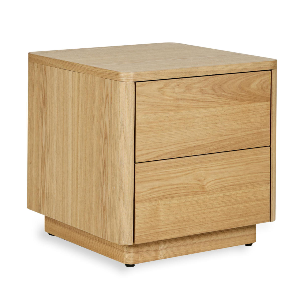 Quax Nachtkastje met 2 Lades, Natural Ash