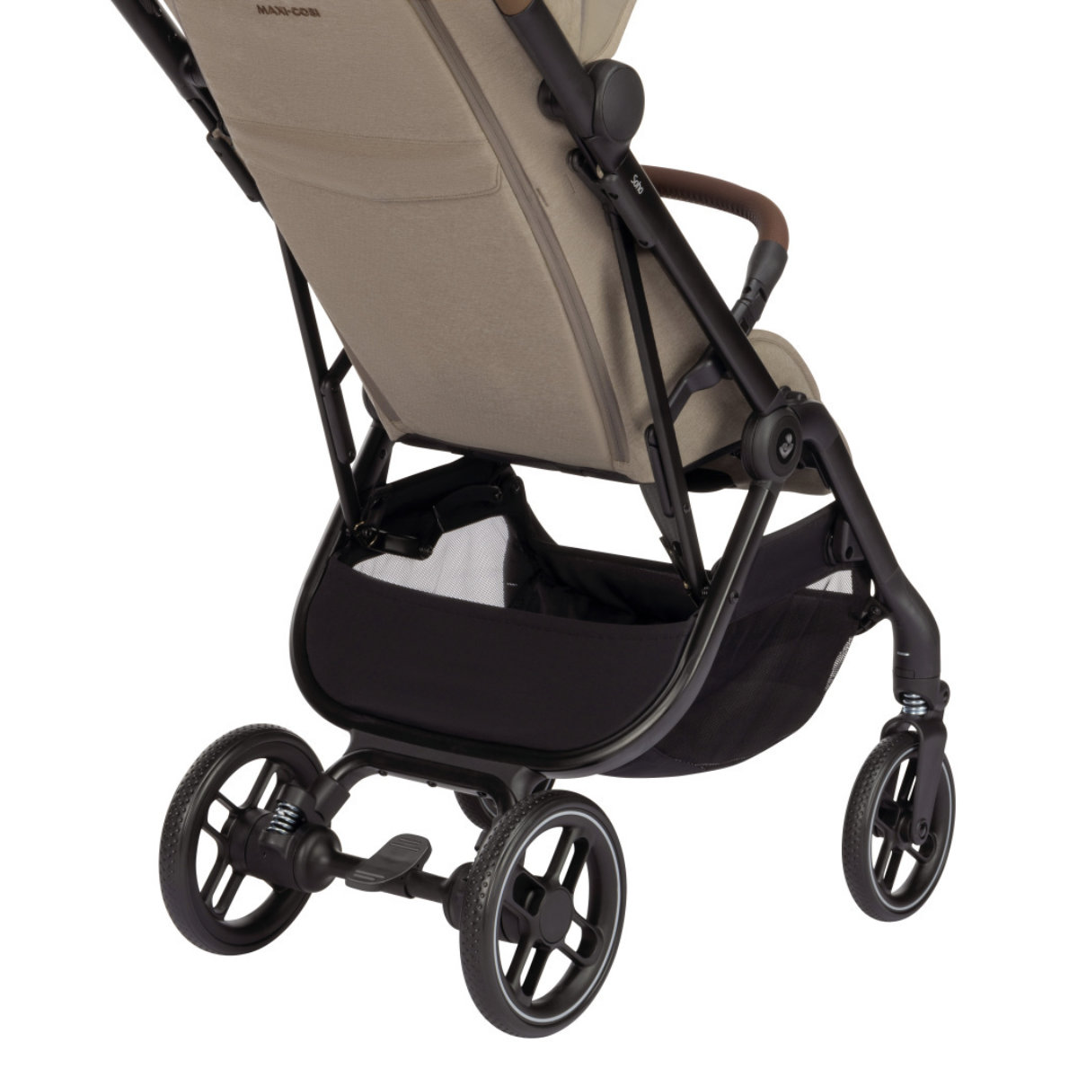 Maxi Cosi Soho Buggy Beige-Bruin Achteraanzicht - 1841047110-BM