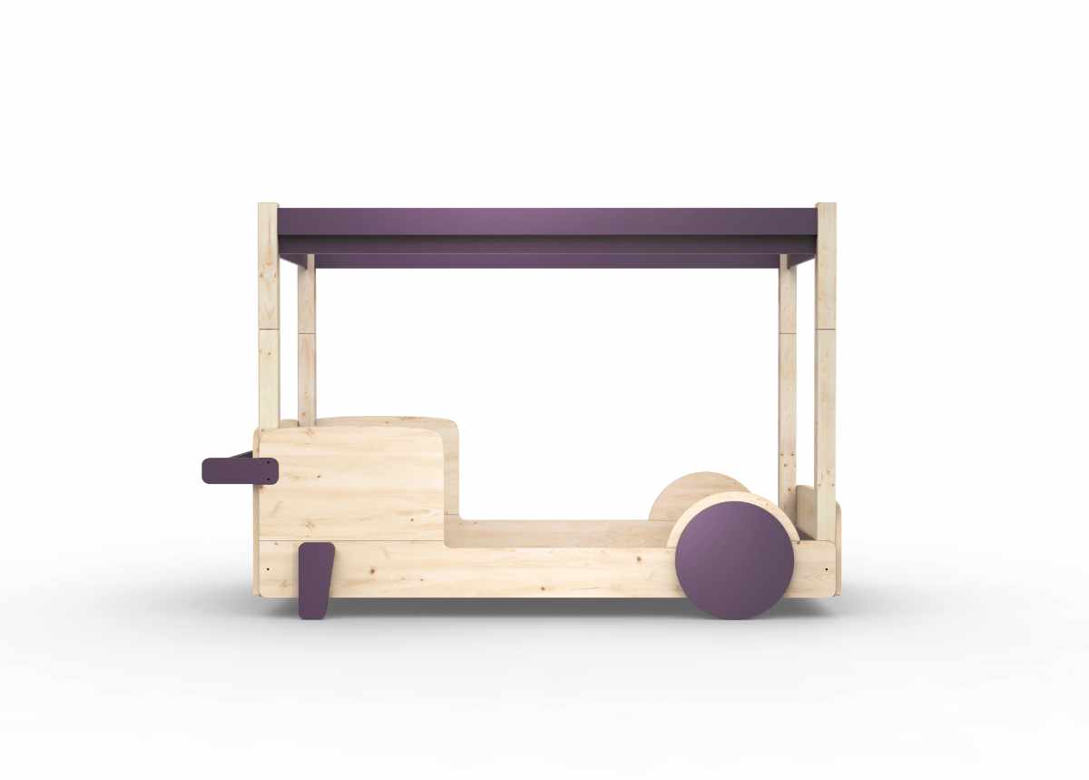 Mathy by Bols Discovery 1 autobed met dak 90x190cm
